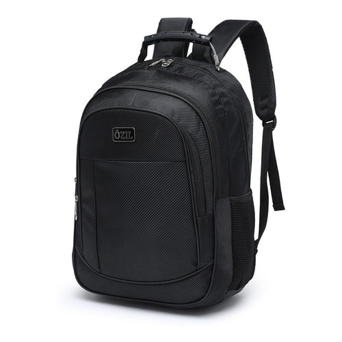 Mochila Executiva Masculina Notebook Cabo De Aço Resistente Cor Preto Mochila Executiva Masculina Notebook Cabo De Aço Resistente Cor Preto
